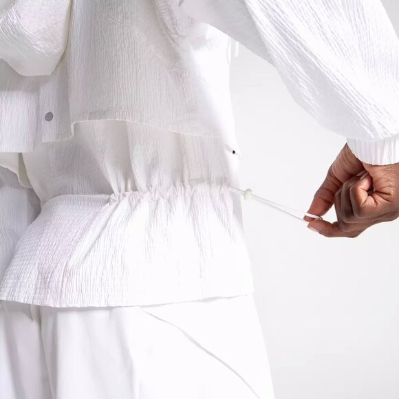 Calia Women's Performance Run Jacket in Pure White size XL NWT - Picture 4 of 8